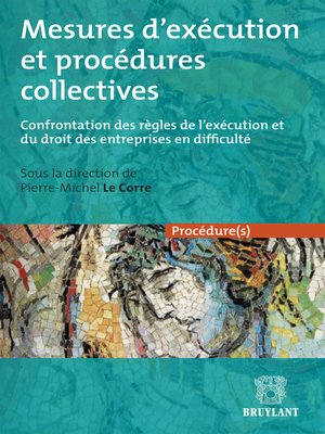 cover image of Mesures d'exécution et procédures collectives